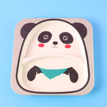 Eco-Friendly Panda-Themed Kids Dinnerware Set (5 Pc)