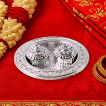 Round Shape Special Puja Thali, Kumkum Thali Holder (1 Pc / Small)