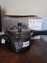 Aluminium Rays Black Beauty Pressure Cookers With Outer (5.5 Litres / 1-Year warranty,  ISI Number :- 2347, BIS Number :- CM/L -7600164310
